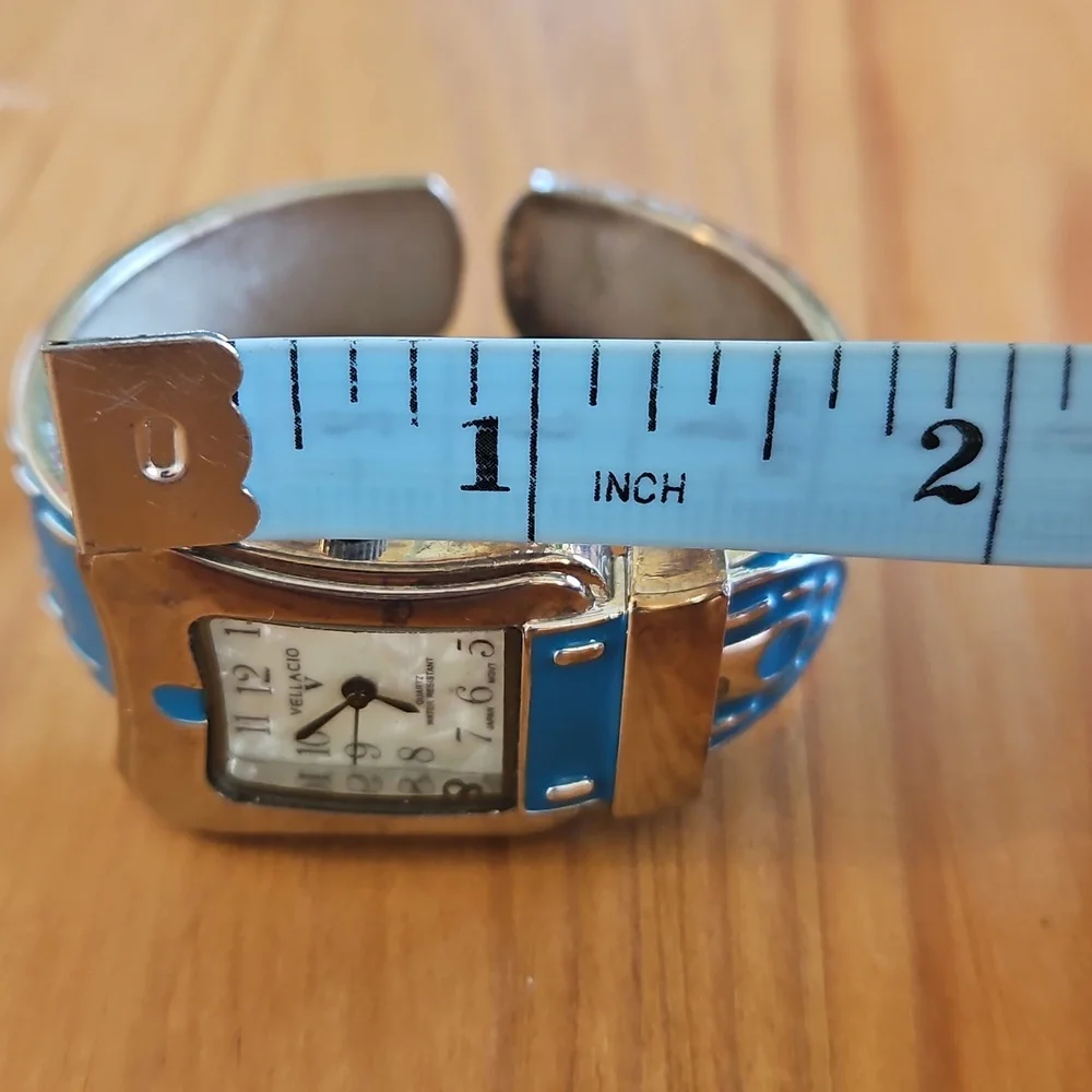 Vellacio Buckle Cuff Bracelet Watch OS